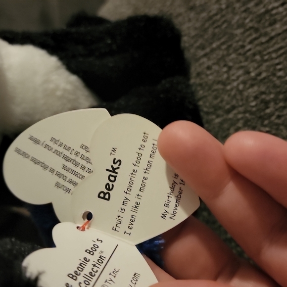 TY Beanie Baby Pandas Ming and Beaks - Picture 4 of 5